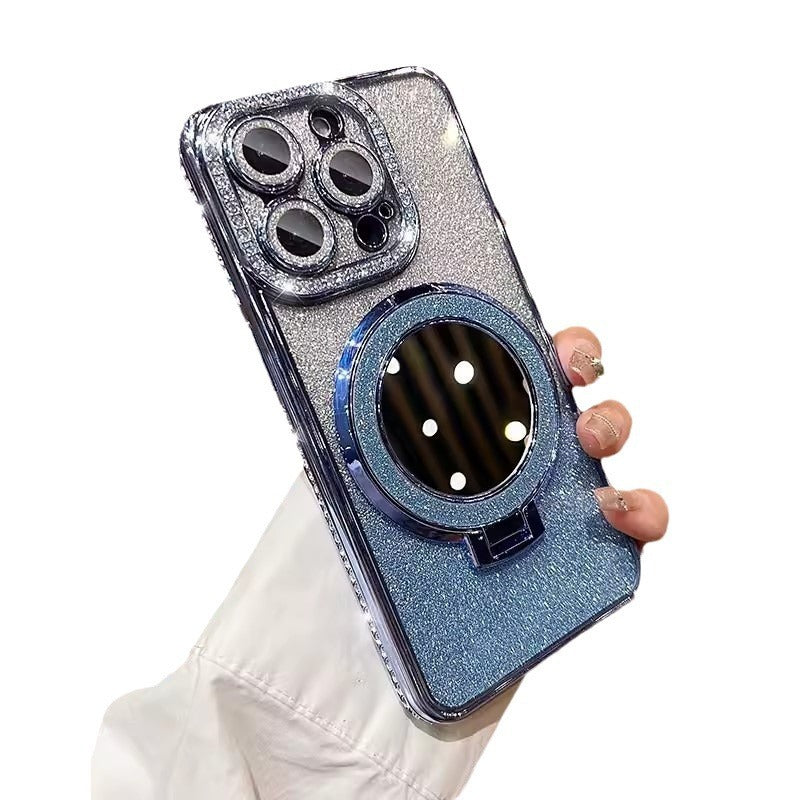 Non Apple Phone Case Compatible with iPhone Models in the United States - Glitter Magnetic Suction Magic united states