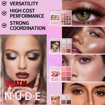 Makeup Set Universal Blush Palette for All Skin Tones U137A - Teleplus u137a makeup set universal blush palette