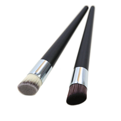 Makeup Tools Wooden Handle Liquid Foundation Makeup Brush - Brush It Off with Wooden Handle Liquid Foundation Tools