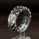 Male Creative Titanium Steel Cast Skull Bracelet - Titanium Steel Skull Bracelet for Men