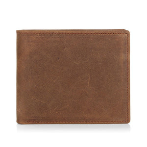 Male Leather Wallet with Hidden Compartments in Layer Cowhide for the United States - Men’s Bag Casual Shenanigans