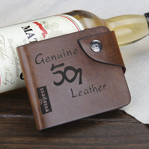 Male PU Leather Wallet for Men with Multiple Compartments in the United States - Men’s Wallet: Where Style Meets