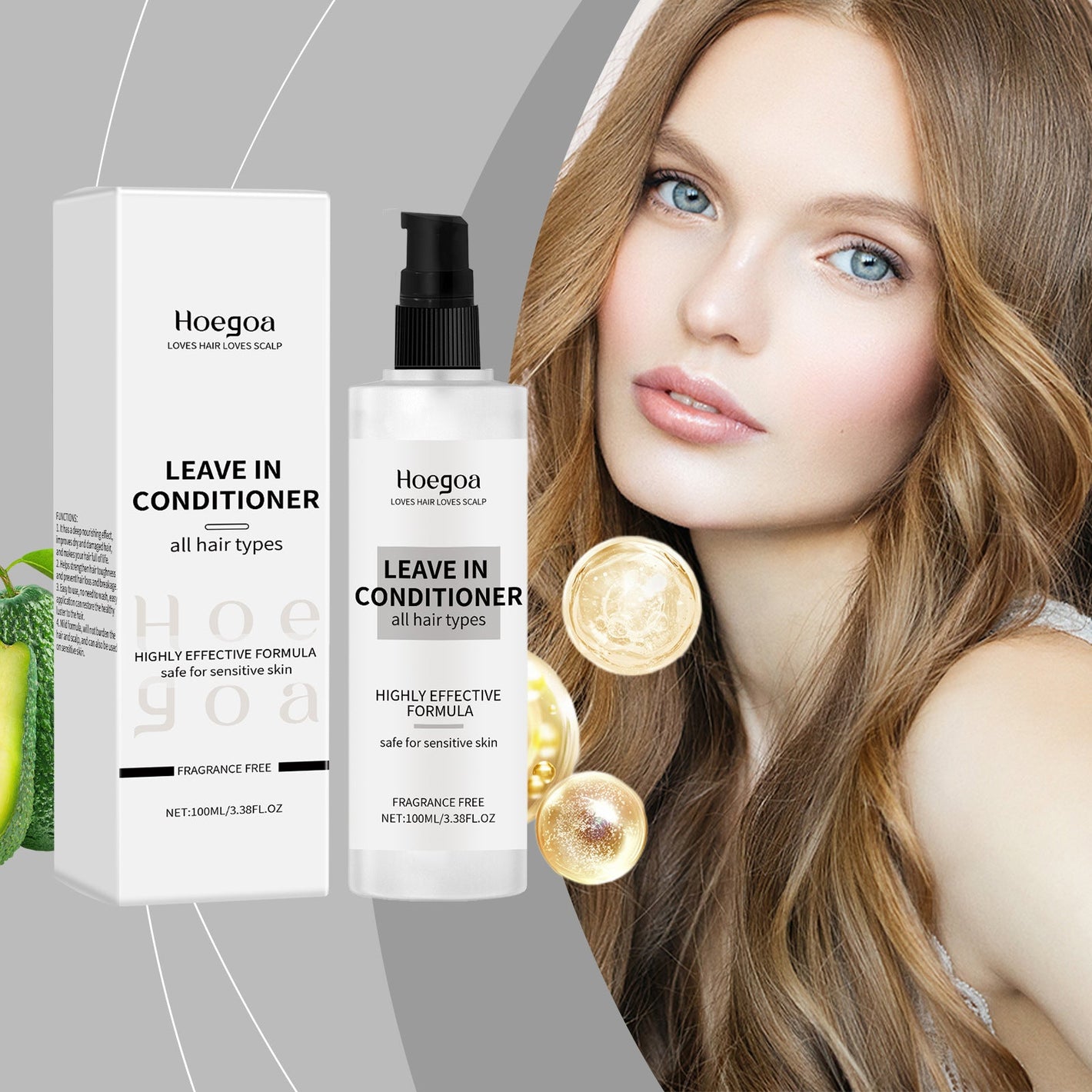Manic Hair Care Leave-In Conditioner Nourishing Brightening 100ml - Teleplus manic hair care nourishing brightening