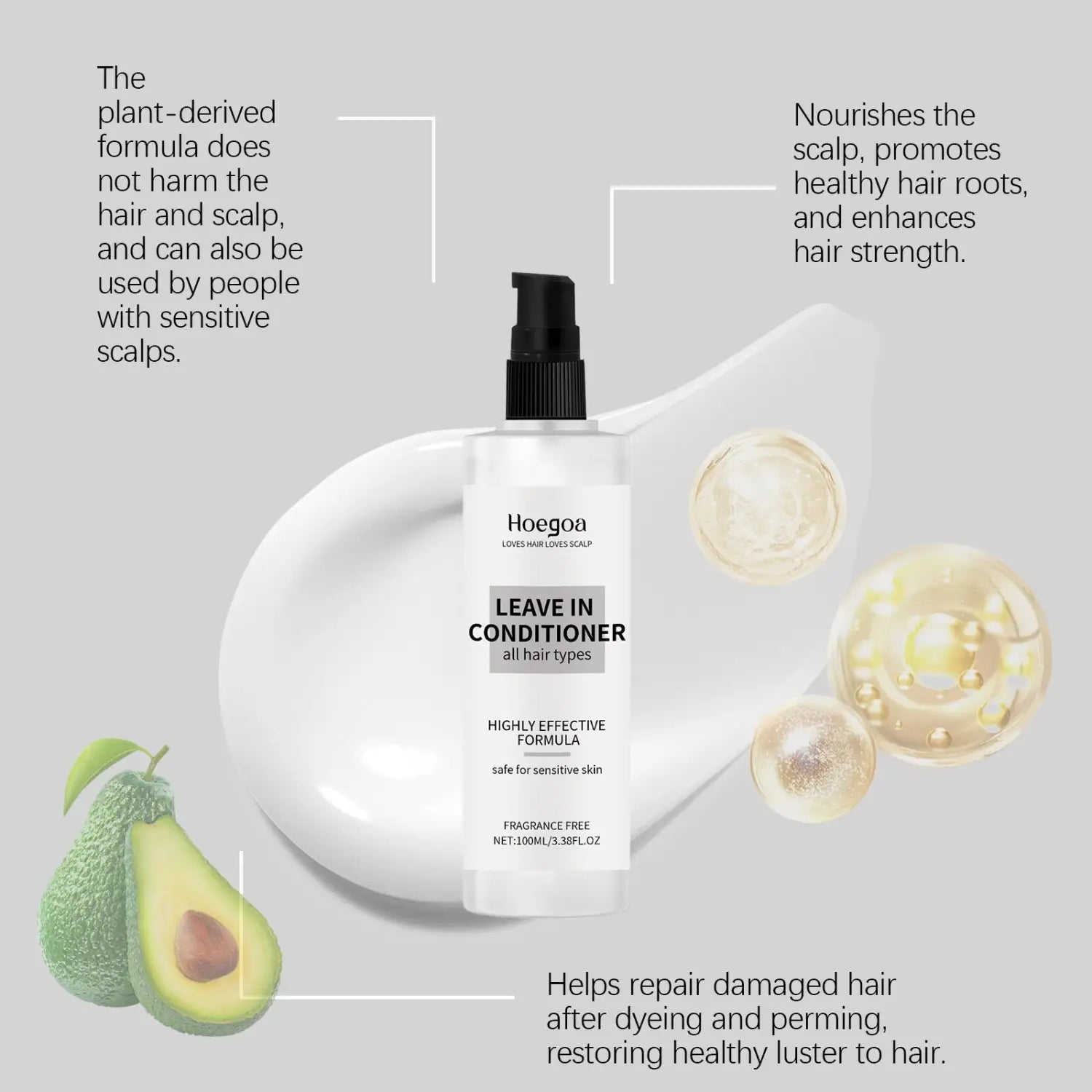 Manic Hair Care Leave-In Conditioner Nourishing Brightening 100ml - Teleplus manic hair care nourishing brightening