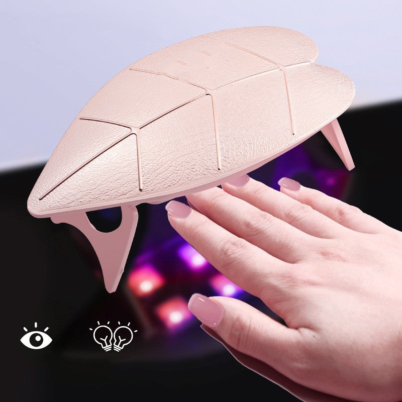 Manicure Light Therapy Machine with Lights in Champagne Gold and Silver - light therapy machine lights