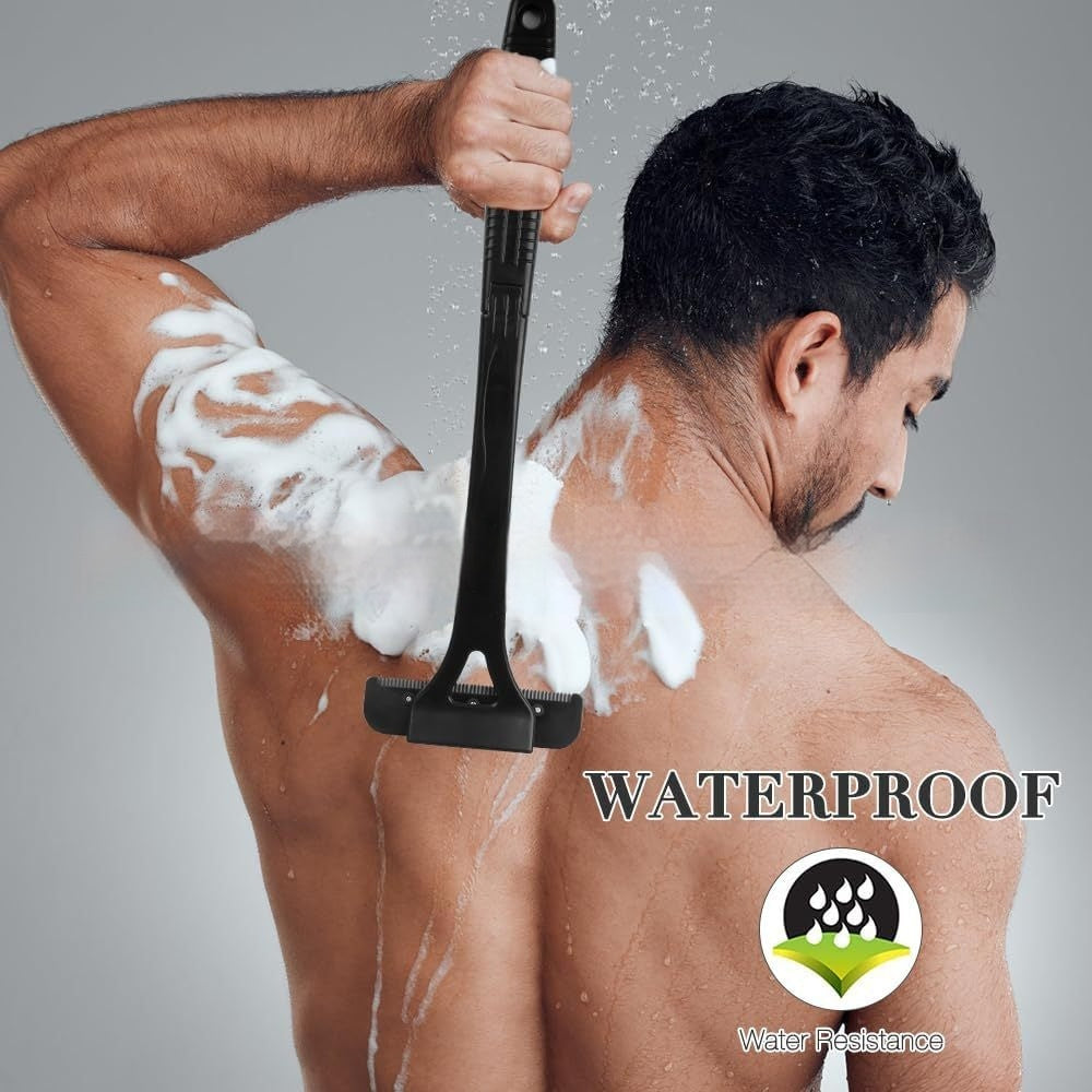 Manual Body Hair Scraper Folding with Washable Blades and - for Smooth Moves Grooming manual hair scraper body folding