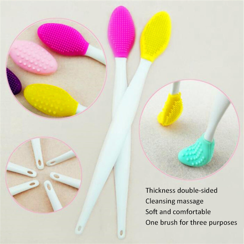 Manual silicone multi-effect blackhead brush nose brush - Banish Blackheads With Our Silly Silicone Sidekick