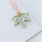 Maple Leaf Simple Original Mori Style Necklace S925 Silver Clavicle Chain Girl Sweet Accessory Cute Couple Gift - Maple