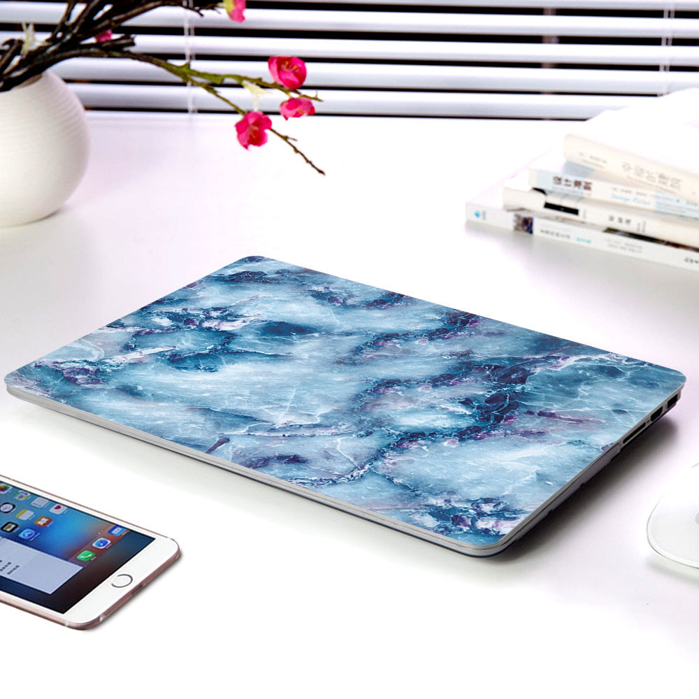 Marble Notebook Plastic Computer Case - Make Your Touch Bar Jealous with Our Colorful Stone Case