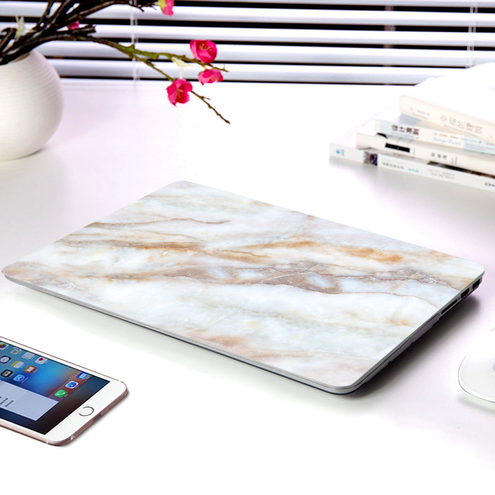 Marble Notebook Plastic Computer Case - Make Your Touch Bar Jealous with Our Colorful Stone Case