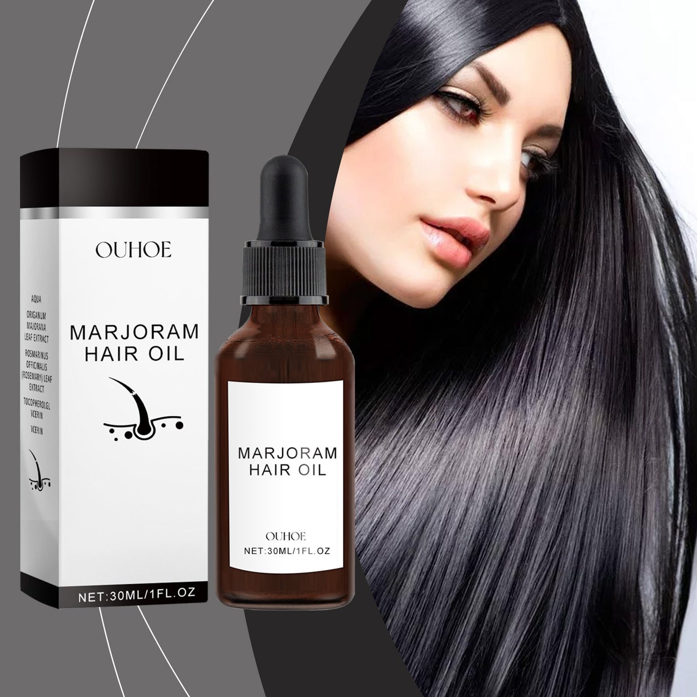 Marjoran Styling Cream with Hair Oil and Natural Extracts 30ml - Teleplus teleplus marjoran styling cream natural