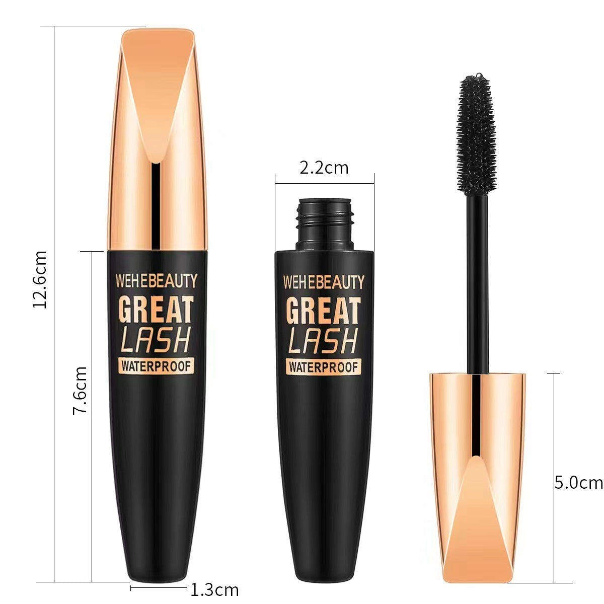 Mascara Plump Curly Long for Full Natural Long-Lasting Curling Effect - Teleplus Curl mascara plump curly long