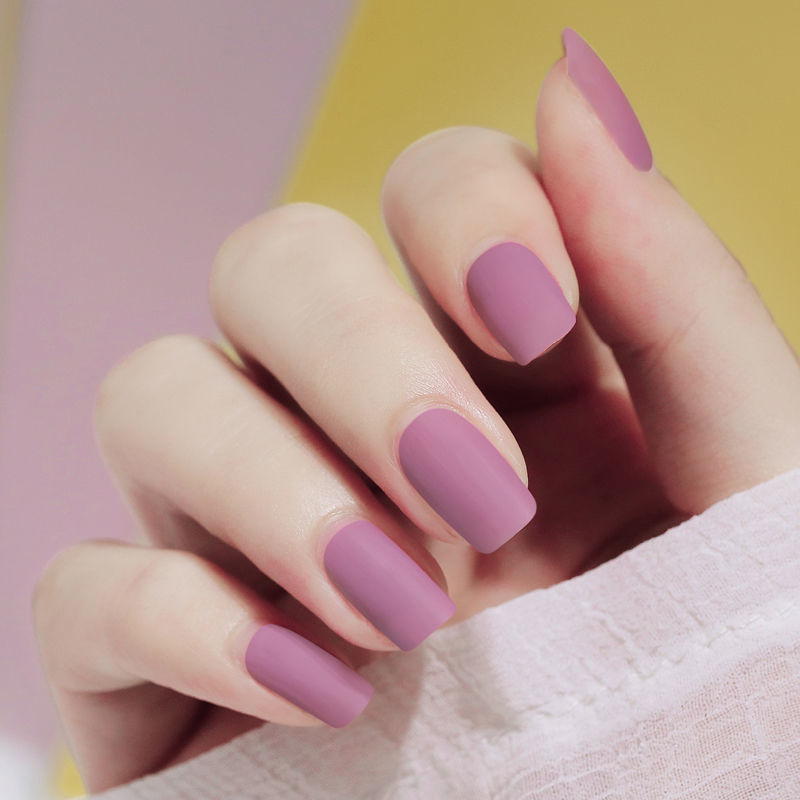 Matte Lasting Nail Polish for Summer with Fast Dry and Durable Finish - Teleplus nail polish summer matte lasting free