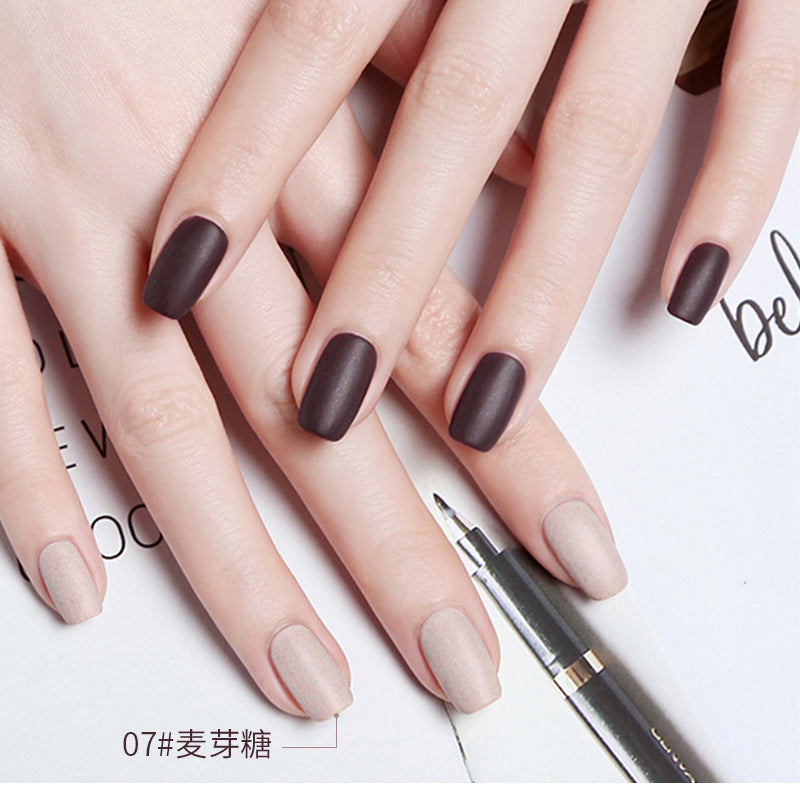Matte Lasting Nail Polish for Summer with Fast Dry and Durable Finish - Teleplus nail polish summer matte lasting free