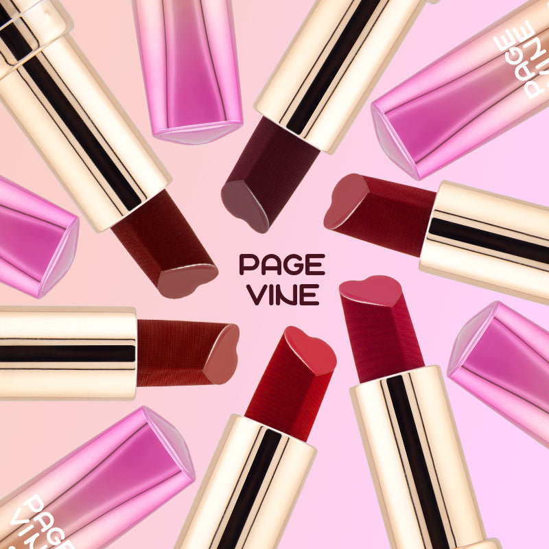 Matte Lipstick Easy to Color Moisturizing and Skin Improving for Export - Teleplus matte lipstick easy