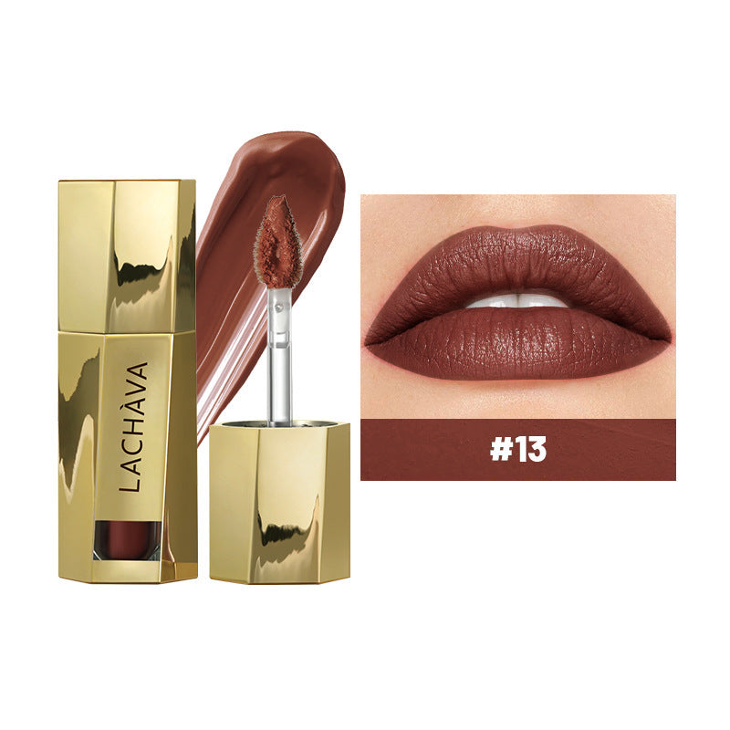 Matte Moisturizing Lip Lacquer for Nude and Natural Colors - Teleplus matte moisturizing lip lacquer nude