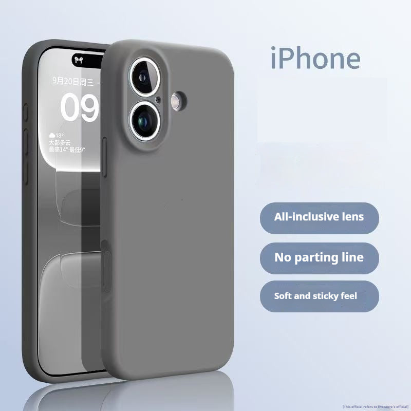 Matte Shockproof Ultra-Thin Soft Rubber Phone Case Flowing Sand Full Wrap - Teleplus