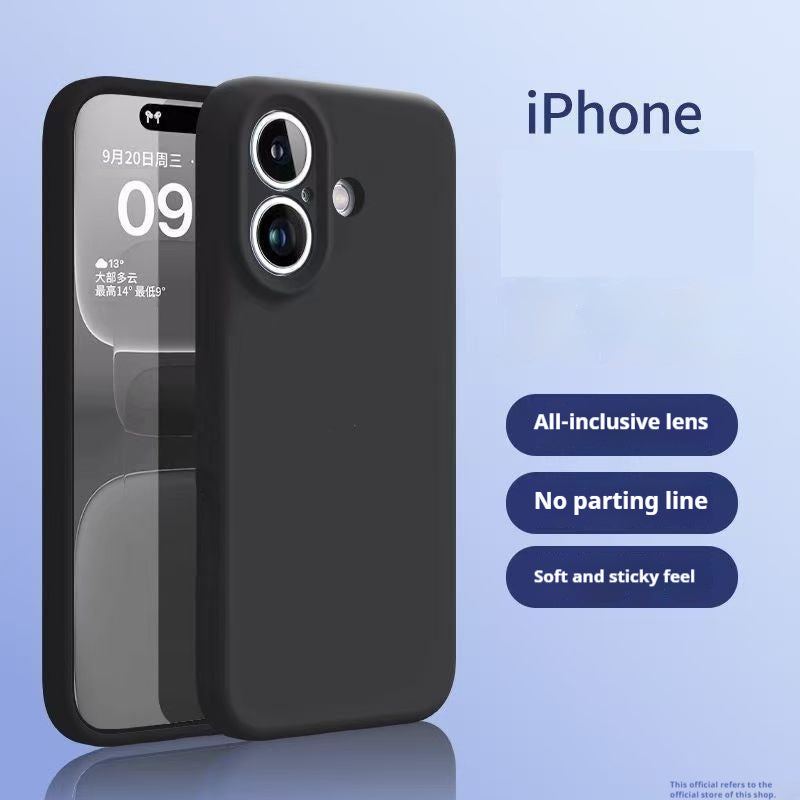 Matte Shockproof Ultra-Thin Soft Rubber Phone Case Flowing Sand Full Wrap - Teleplus