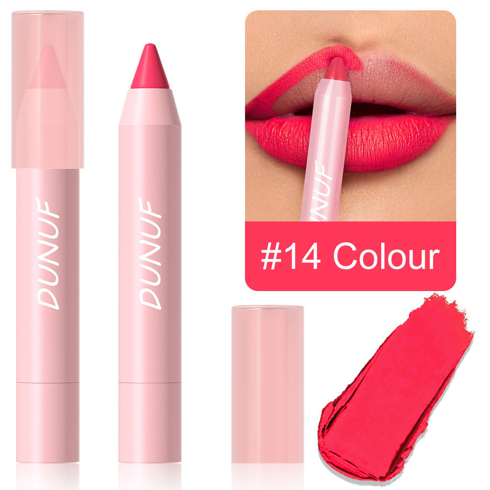Matte Velvet Lipstick Dunuf18 Color for Easy Application and Bold Look - Teleplus Looks makeup dunuf18 color matte