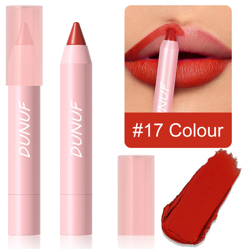 Matte Velvet Lipstick Dunuf18 Color for Easy Application and Bold Look - Teleplus Looks makeup dunuf18 color matte