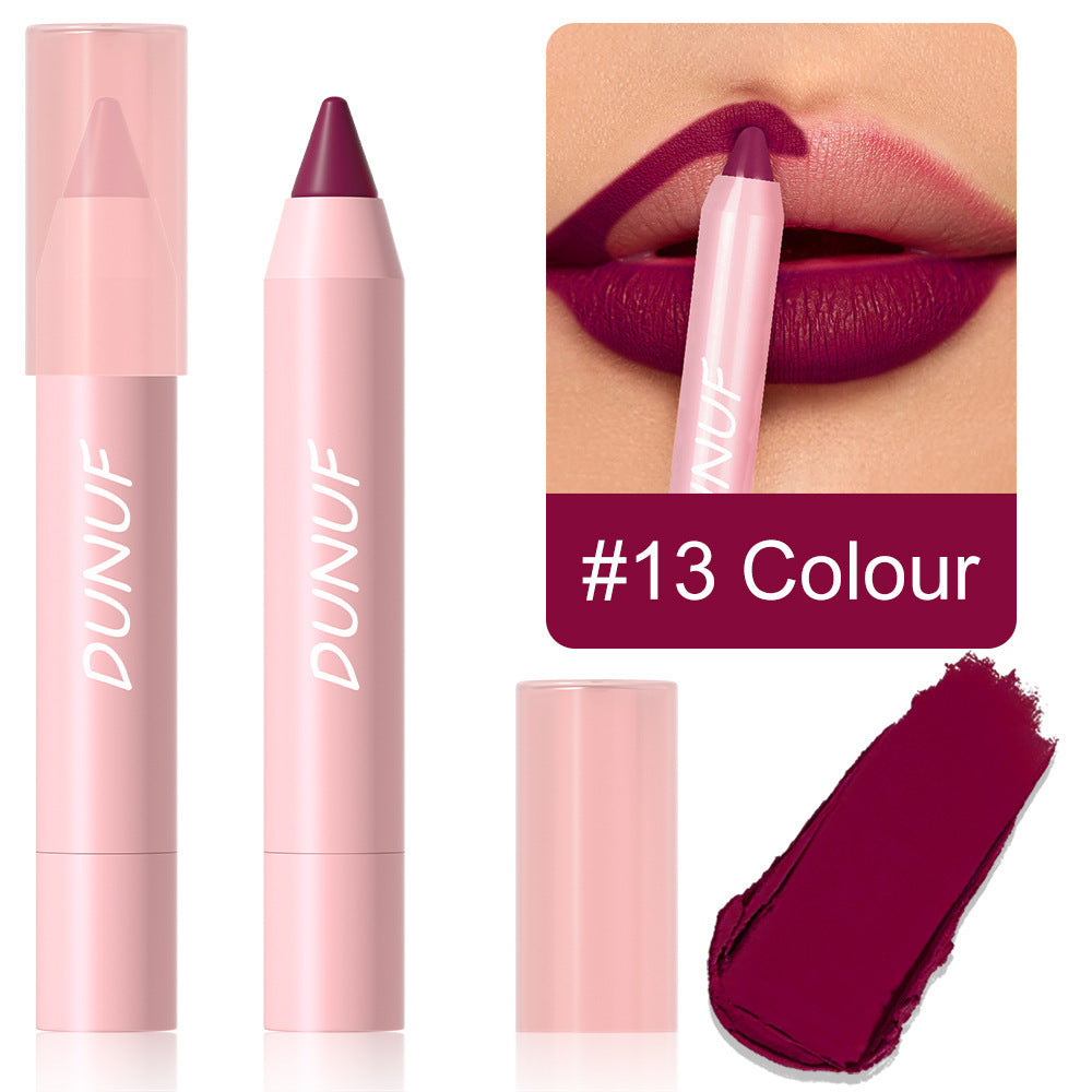 Matte Velvet Lipstick Dunuf18 Color for Easy Application and Bold Look - Teleplus Looks makeup dunuf18 color matte