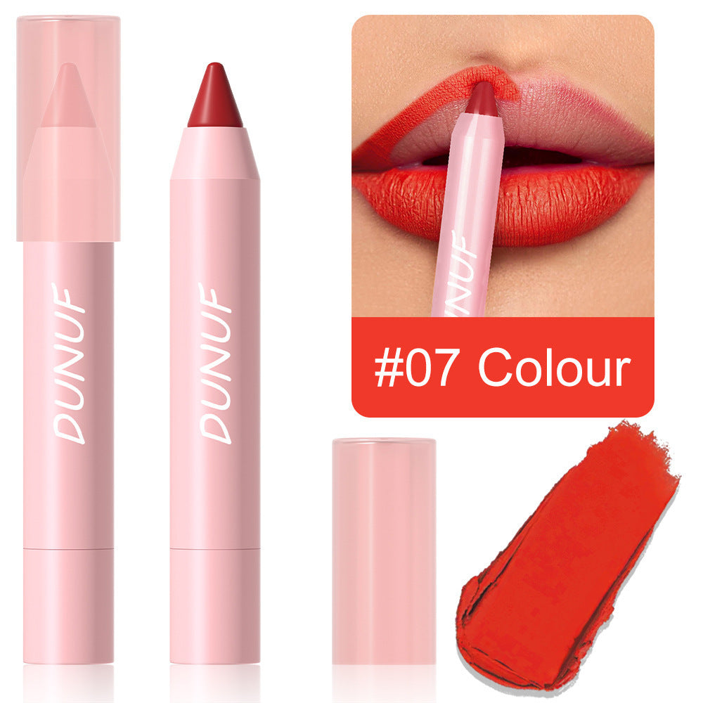 Matte Velvet Lipstick Dunuf18 Color for Easy Application and Bold Look - Teleplus Looks makeup dunuf18 color matte