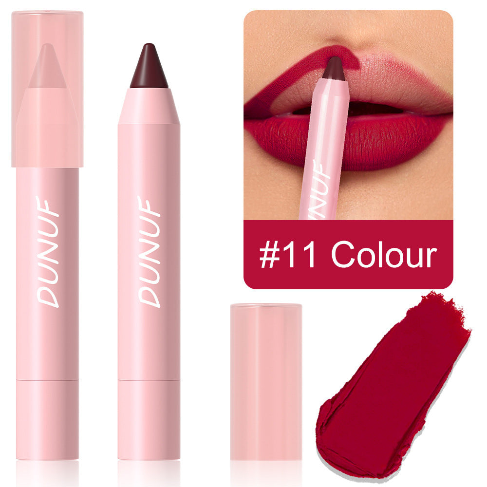 Matte Velvet Lipstick Dunuf18 Color for Easy Application and Bold Look - Teleplus Looks makeup dunuf18 color matte