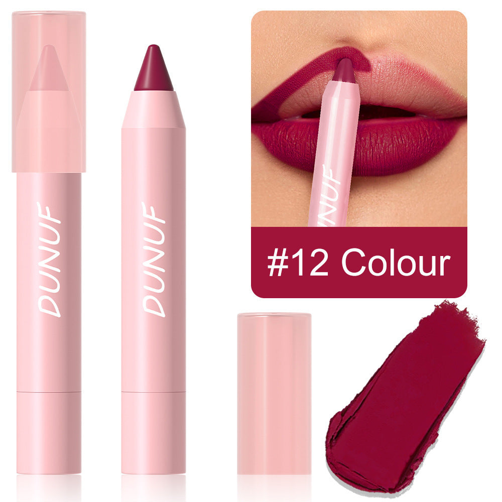 Matte Velvet Lipstick Dunuf18 Color for Easy Application and Bold Look - Teleplus Looks makeup dunuf18 color matte