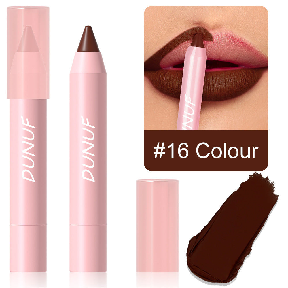 Matte Velvet Lipstick Dunuf18 Color for Easy Application and Bold Look - Teleplus Looks makeup dunuf18 color matte