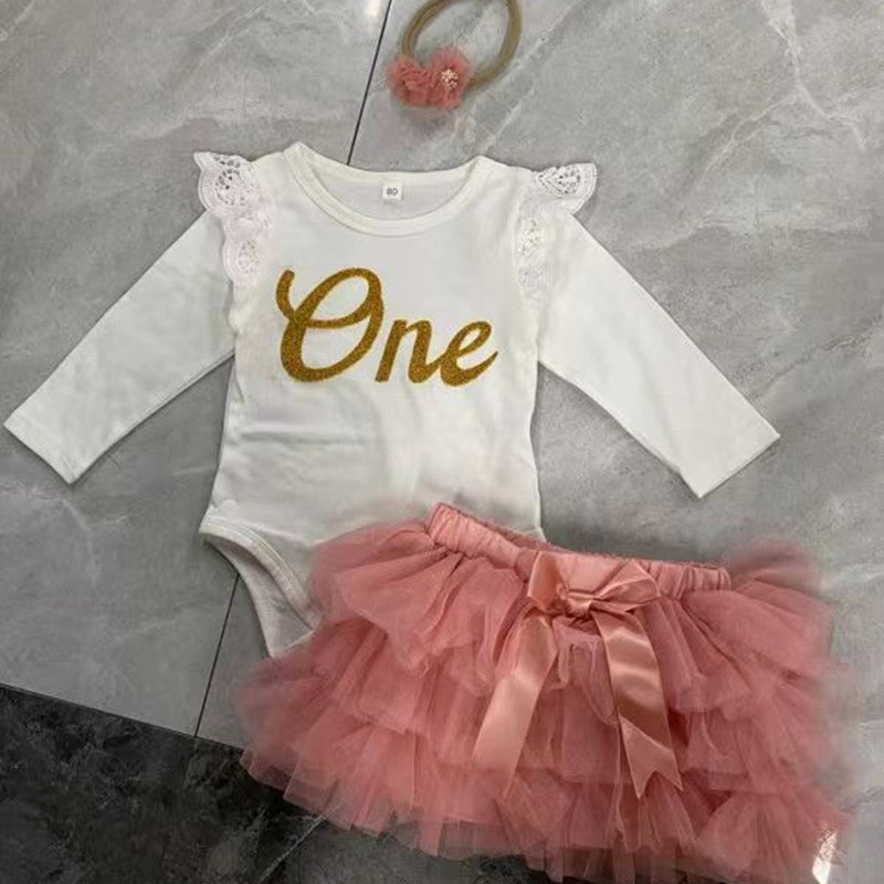 White Fabric Cotton Long Sleeve Skirt Three-Piece Set for Women - Outfits Tiny Trendsetters long sleeve skirt