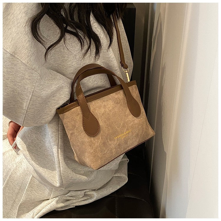 Medium PU Shoulder Bag for Women Black Brown with Internal Mobile Phone Pocket - Teleplus shoulder bag