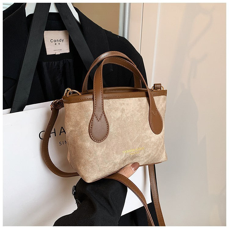 Medium PU Shoulder Bag for Women Black Brown with Internal Mobile Phone Pocket - Teleplus shoulder bag