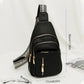 Medium PU Shoulder Bag with Zipper Pocket for Daily Use 17x9x30cm - Teleplus Store