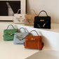 Medium PU Square Bag with Synthetic Leather Lining for Daily - square bag