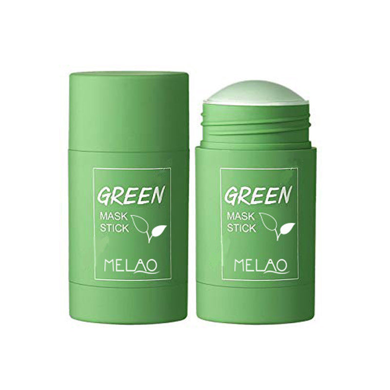 Melao Green Tea Solid Clay Mask Stick for Universal Skin Care - Get Silky with melao green tea solid clay mask stick