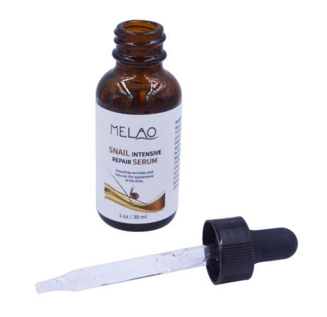 MELAO Skin Care Repair Snail Hyaluronic Acid Serum - Snail Fluid Magic for Dehydrated Skin and Fine Lines