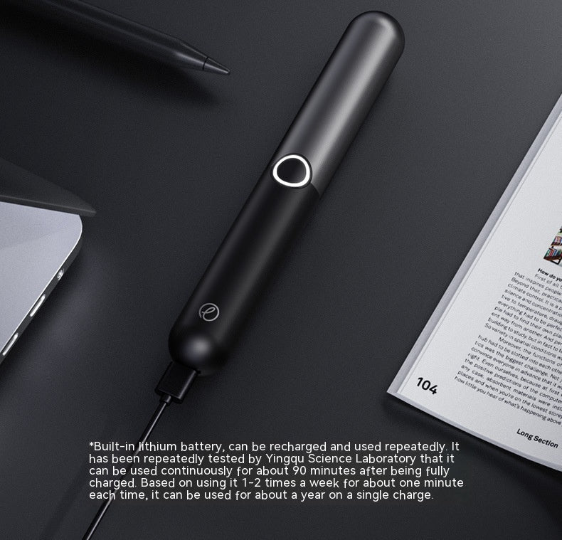 Rechargeable Electric Nose Hair Trimmer with Removable Cutter Head - Shaving for Grooming Gaffes convenient electric