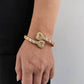 United States Zircon Bracelet with Heart Shape Hip Hop Style in Gold or Platinum - Men’s and Women’s Heart-shaped