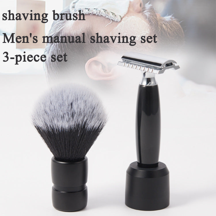 Bathroom Pendant Knife Shaver Brush Suit with Razor and Bowl - Holder for the Grooming Guru bathroom pendant knife