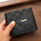 Mens Bifold Wallet Black Brown PU Leather Slim RFID Blocking Card Holder