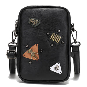 Men’s Black Clutch Bag with Anti-Theft Features and Soft Handle in the United States - Crossbody Handbag a Silly