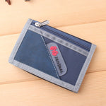 Men’s casual denim laptop bag with internal organizer and durable design - Mens Casual Denim Laptop Bag Organizer