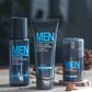 Men’s Cosmetic Set Moisturizing Cream Toner Facial Cleanser - Stay Smooth Bro with Men’s Magic Moisturizing Set