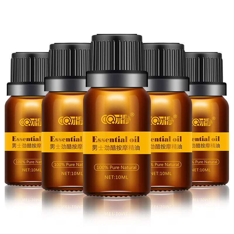 Men’s Jinku Massage Essential Oil 10ML for Skin Relaxation and Aromatherapy - Teleplus essential oil