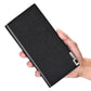 Men’s Leather Long Card Case Wallet - Men’s Leather Long Card Case Wallet for Classy Goofballs