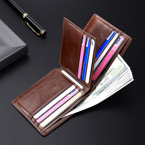 Men’s Leather Wallet in the United States with Durable CHF Finish - Magnetic Meltdown: The Smooth of Wonders united