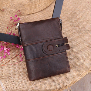 Men’s Leather Wallet with Concealed Pocket and Bill Holder in the United States - Stylish That Keeps Your Cash Far