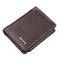 Men’s Leather Wallet with Solid Color Synthetic Lining for United States Buyers - Grown-Ups Serious Card Space united