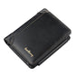 Men’s Leather Wallet with Solid Color Synthetic Lining for United States Buyers - Grown-Ups Serious Card Space united