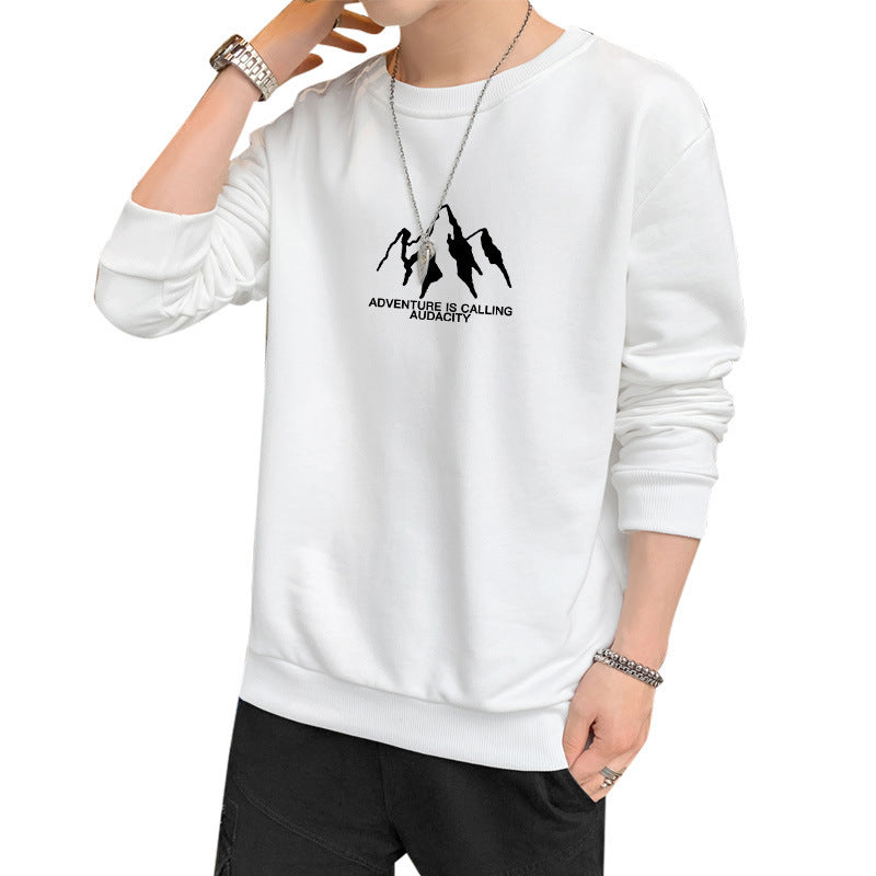 Mens Long Sleeve Pullover Polyester Sweatshirt in Multiple Colors Plus Sizes - for Men Teleplus long sleeve